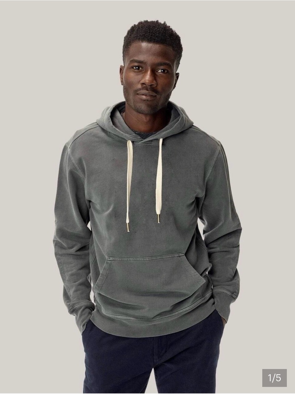 Buck Mason • Brushed Loopback Hooded Sweatshirt Hoodie Size Medium